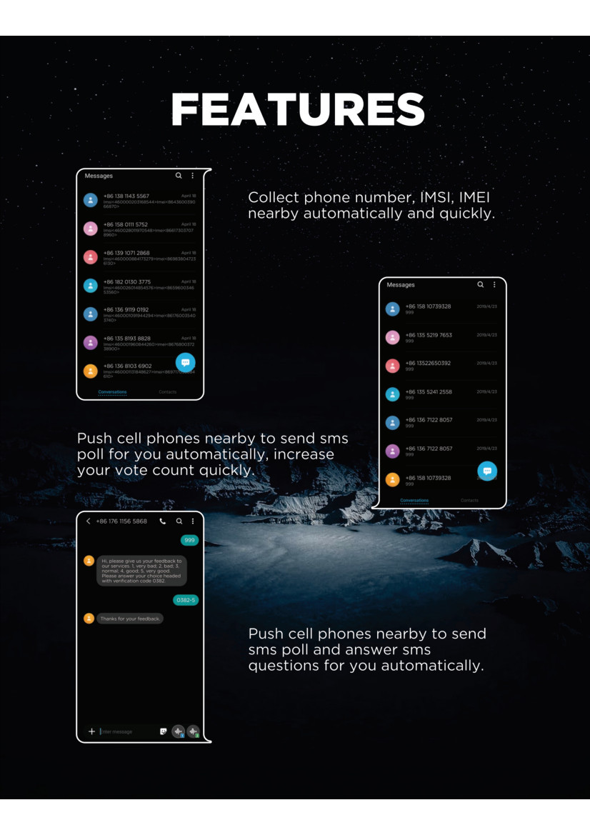 SMS Robot phone number Decoder