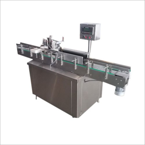 Automatic Vial Sticker Labelling Machine By K N TECHNOLOGIES