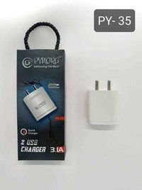 3.1 AMP DOUBLE USB CHARGER PY - 35