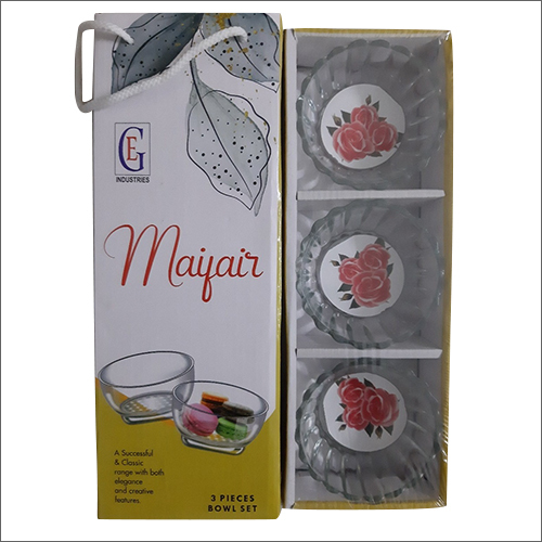 Serving Glass Bowl Set