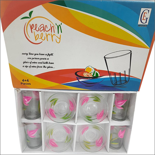 Glass And Bowl Set