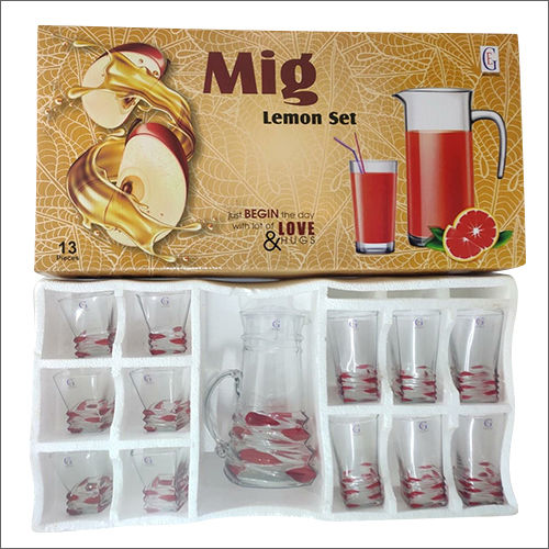 Lemon Glass Set 13 Pcs