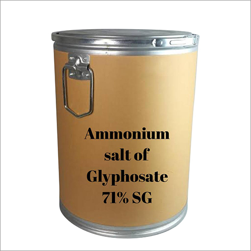 Ammonium Salt Of Glyphosate 71% Sg Herbicide Application: Agriculture
