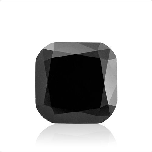 Cushion Cut Black Loose Diamonds 1 Ct Aaa Quality Very Good