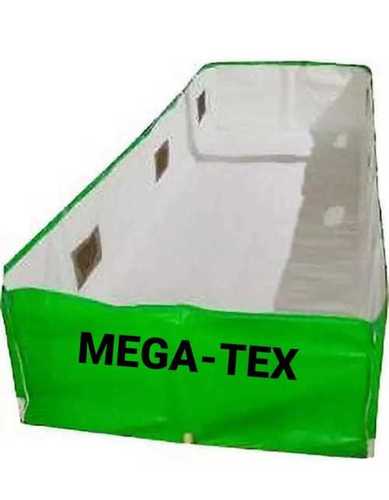 Megatex 250 GSM HDPE Organic Vermi Compost Maker Bed, 08ft x 4ft x 2ft (Green By MEGA POLYMERS INDUSTRIES