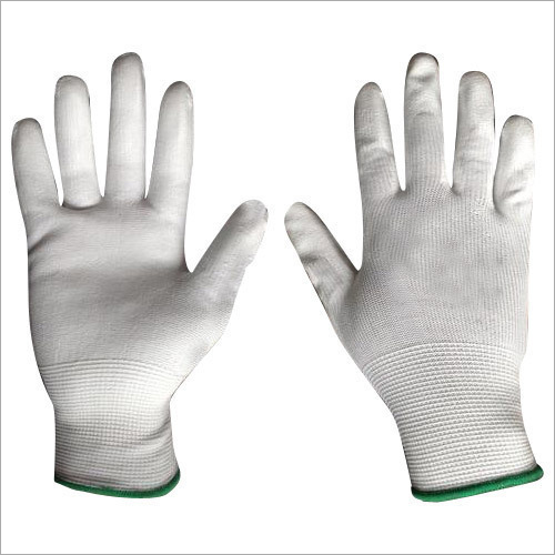 White Color Safety Gloves