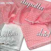 Ladies Plain Suit Dress Material