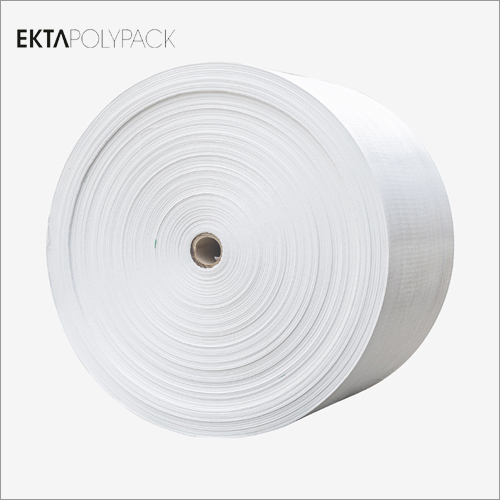 White PP Woven Fabric