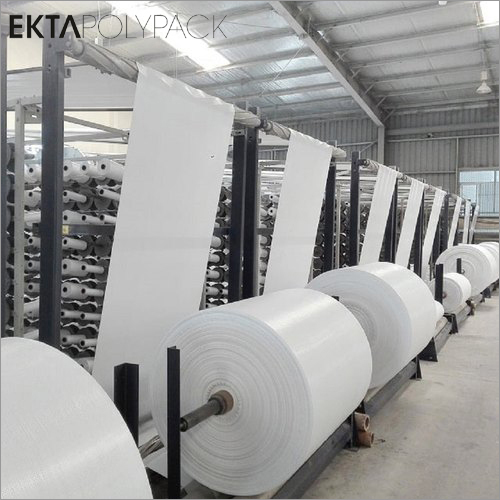 White PP Woven Fabric