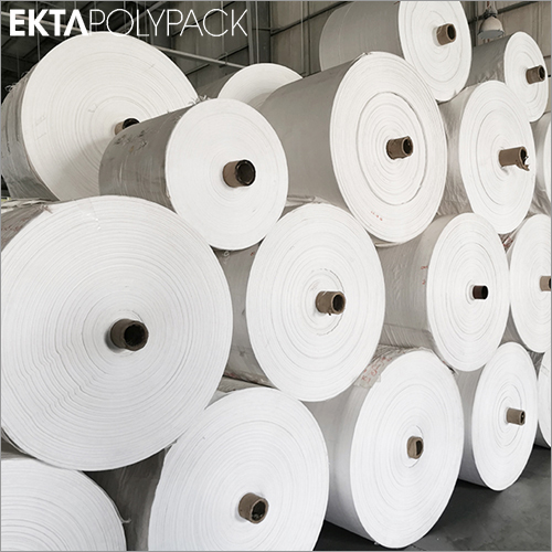 White PP Woven Fabric