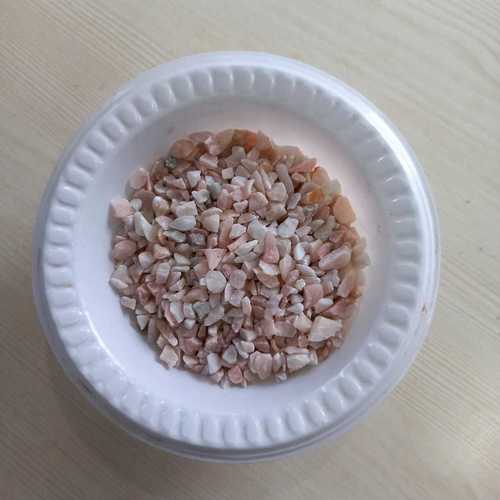 Rojo Pink Or Light Pink Color Marble Chips And Aggregate Stone Gravels For Color Full Terrazzo Floor Chips - Size: Available Size: (1) 0.5Mm To 1Mm