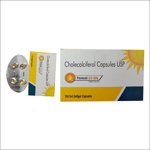 Ferocol D3 Cholecalciferol Softgel Capsules