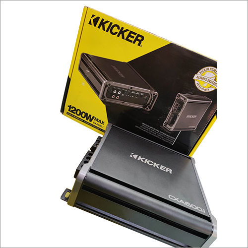 Kicker CXA600-1 1200W Max Amplifier
