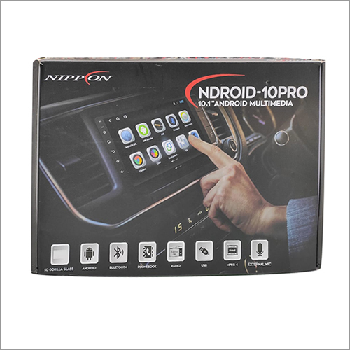Black Ndroid-10 Pro 10.1 Inch Android Multimedia Player