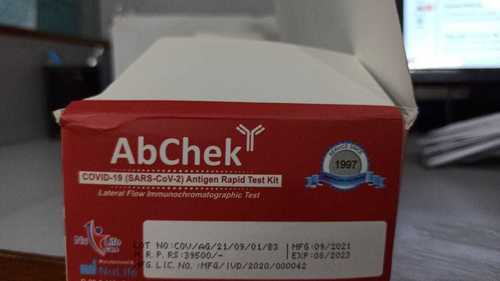AbChek Rapid Test Kit covid 19 Antigen