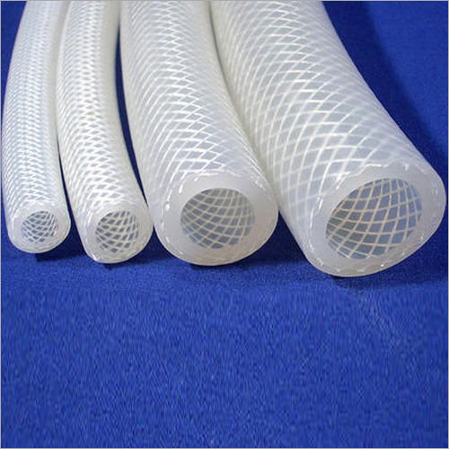 White Silicone Braided Hose