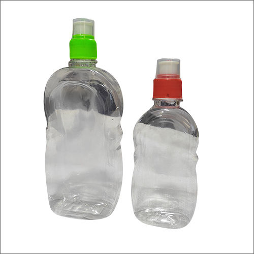 Transparent Dish Wash Plastic Pet Bottle