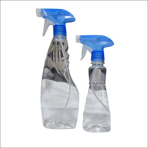 Transparent Glass Cleaner Plastic Pet Bottle