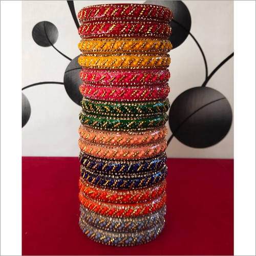 Traditional Colorful Glass Bangles