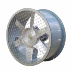Duct Mounted Axial Flow Fan Blade Material: Stainless Steel