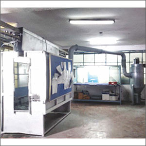 Industrial Powder Coating Booth