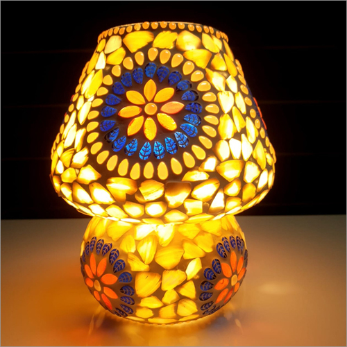 Modern Decorative Glass Mosaic Table Lamp