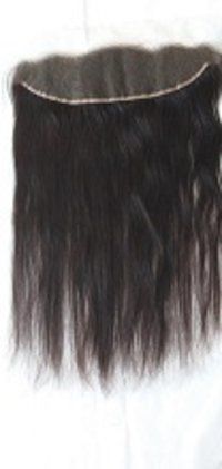 Brazilian Virgin Straight Hair With Swiss transparent Lace Frontal