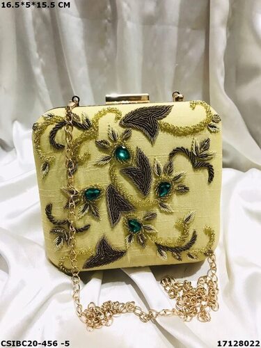 Designer Evening Clutches Handmade Box Clutch