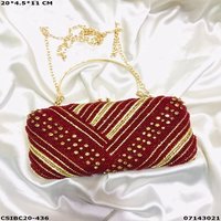 Bridal Evening Box Clutch Bag