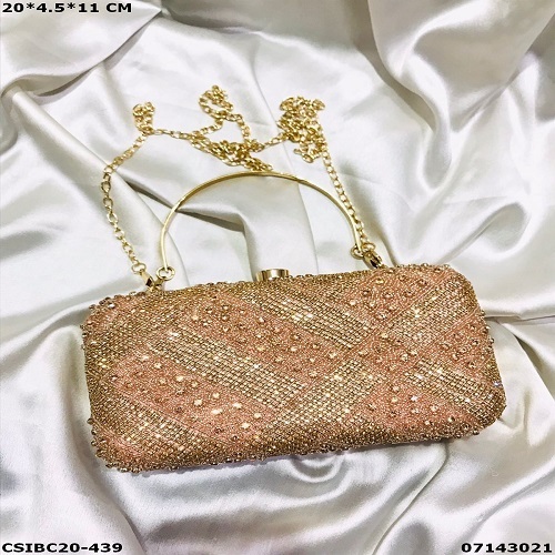 Handmade Designer Box Clutch Bag