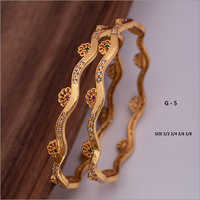 G-5 Modern Gold Plated Artificial Bangles