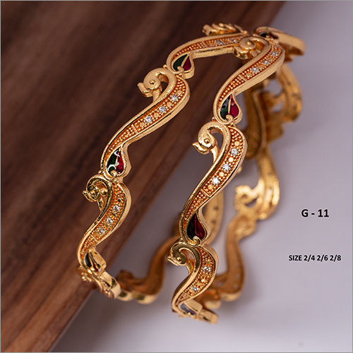 Gift G -11 Partywear Artificial Bangles