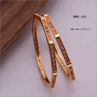 BBG-311 Wedding Wear Gold Plated Bangles