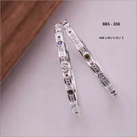 BBS-206 Silver Plated Fancy Bangles