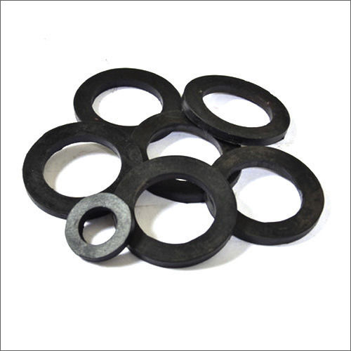 Black Round Rubber Washers