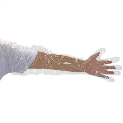 Artificial Insemination Gloves - HDPE/LDPE Film, 35 Inch Size, Multi Color | Disposable, Leak Proof, Waterproof, Sterilized