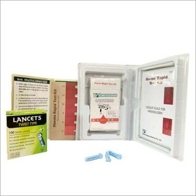 Hemo Rapid Test Kit Use: Hospitals