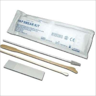 PAP Smear Kit - Plastic, Ethylene Oxide Sterilized, Model PSI-201 | Recommended For All, Application: Clinical & Hospital