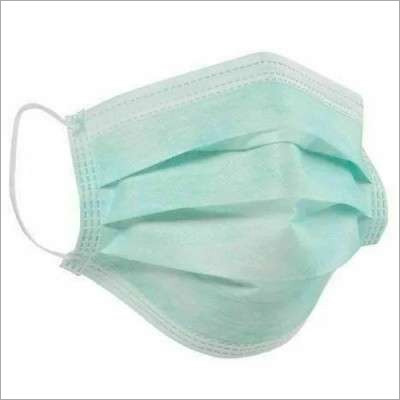 3 Ply Face Mask - Cotton Material, 2 Layer Design | High Bacteria Filtration, Low Breathing Resistance, Disposable for Hospitals and Clinics