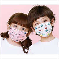 Kids Face Mask - 3-layer Non-woven Disposable | Cotton Material, Waterproof, Reusable For Hospitals & Personal Use