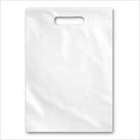 White Non Woven D Cut Bag