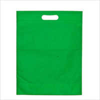 Green Non Woven D Cut Bag