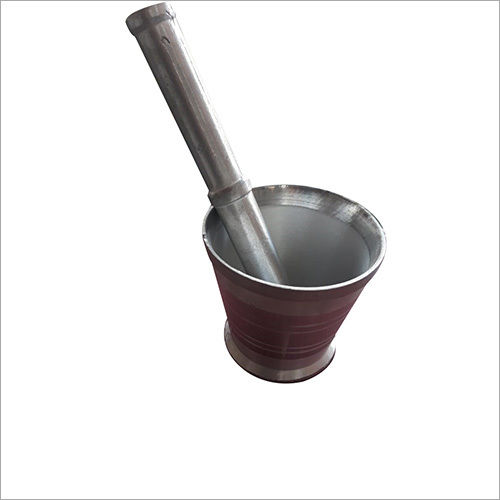 Silver Stainless Steelmortar With Pestle