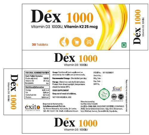 Nutraceutical Tablets