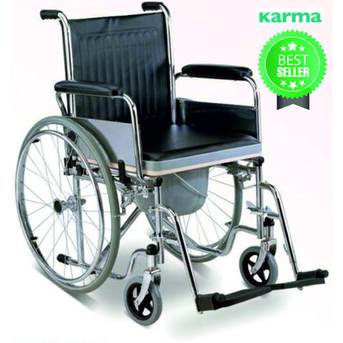 Folding Commode Wheelchair Karma-Rainbow 7