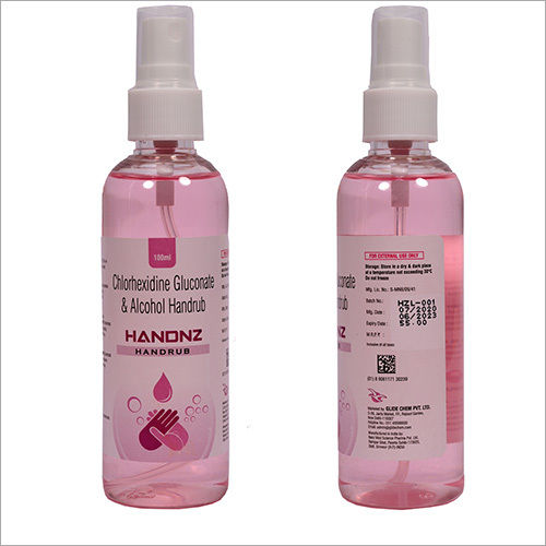 Chlorhexidine Gluconate & Alcohol Handrub