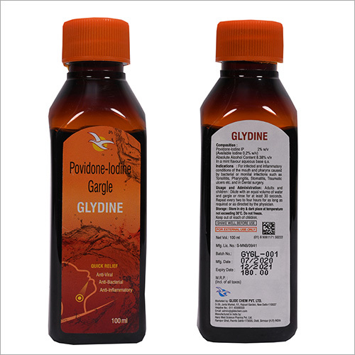 100ml Povidone Iodine Gargle