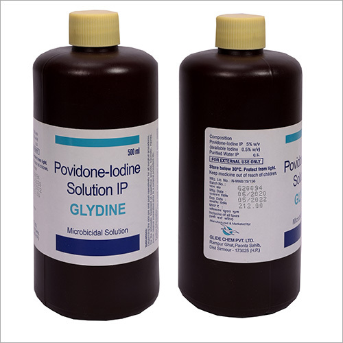 500 ml Povidone-Iodine Solution IP Microbicidal Solution