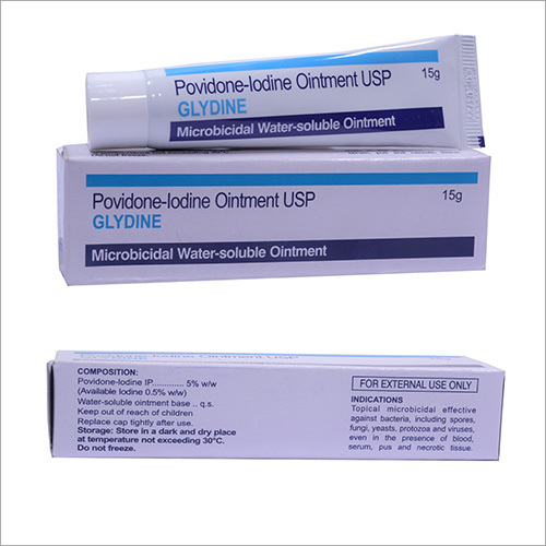 15g Povidone Iodine Ointment Usp Microbicidal Water Soluble Ointment