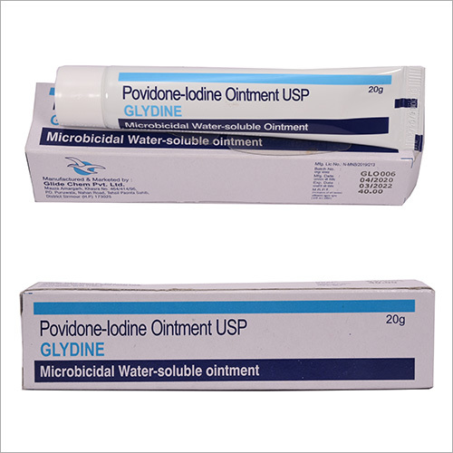 20g Povidone Iodine Ointment Usp Microbicidal Water Soluble Ointment